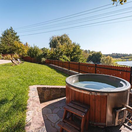 Bug Na Skarpie - Domek Wypoczynkowy Z Jacuzzi I Kominkiem Drohiczyn Exterior foto